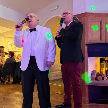 Guests enjoying karaoke