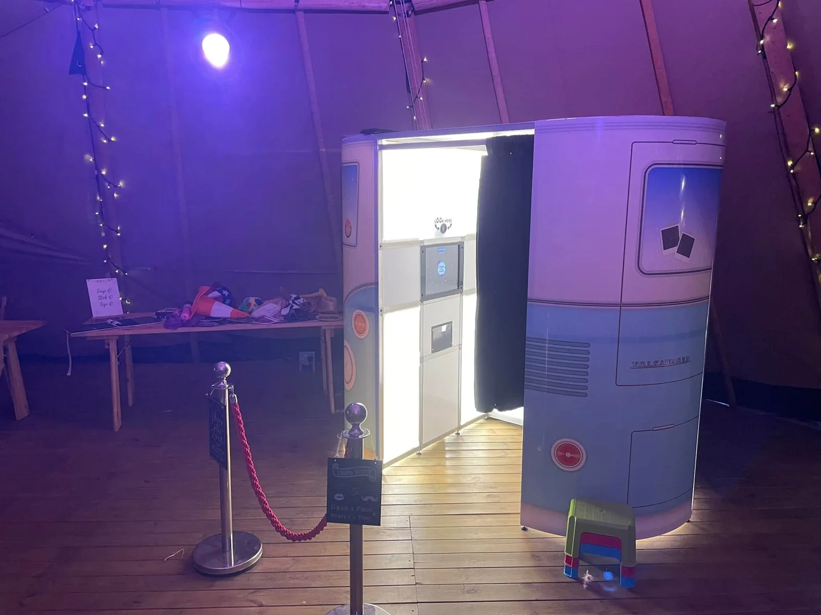 Vintage VW photobooth